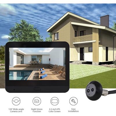 OEM Video Wifi, Fotocamera Per Tablet, Schermo Da 4,3 Pollici, App Intelligenti, Rilevamento Del Movimento A 1080p OEM Video Wifi, Fotocamera Per Tablet, Schermo Da 4,3 Pollici, App Intelligenti, Rilevamento Del Movimento A 1080p