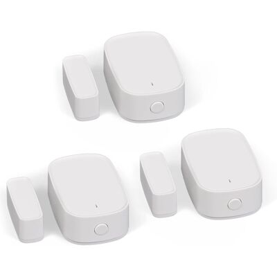 OEM Sensore Intelligente Per Porte E Finestre, Richiede Gateway Zigbee Tuya, Rilevatore Wireless Per Casa E Sistema Di Allarme, Compatibile Con Smart Life/moes/tuya, 3 Pezzi OEM Sensore Intelligente Per Porte E Finestre, Richiede Gateway Zigbee Tuya, Rilevatore Wireless Per Casa E Sistema Di Allarme, Compatibile Con Smart Life/moes/tuya, 3 Pezzi