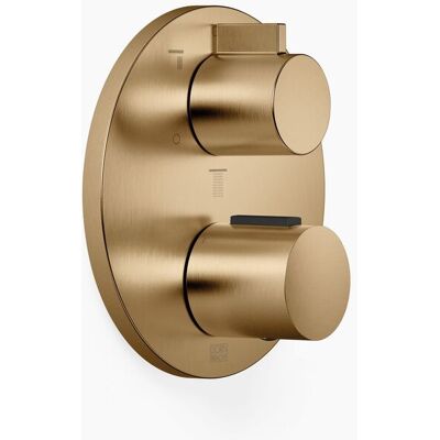 Dornbracht Thermostat Encastré Avec Réglage De Débit À Trois Dornbracht Thermostat Encastré Avec Réglage De Débit À Trois