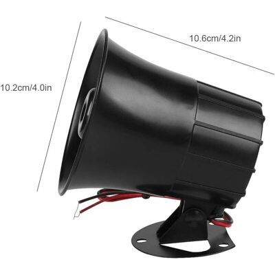 OEM Sirena Di Allarme Dc12v, Supporto Allarme Antintrusione 110 Db, Distanza Di 2,5 Metri O Più Adatto Per La Sicurezza Esterna 1 Pezzo 13tredici OEM Sirena Di Allarme Dc12v, Supporto Allarme Antintrusione 110 Db, Distanza Di 2,5 Metri O Più Adatto Per La Sicurezza Esterna 1 Pezzo 13tredici