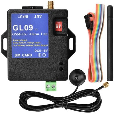 OEM Sistema Di Allarme A 8 Canali Gl09 Alimentato A Batteria, Con Controllo Tramite App Gsm E Avvisi Sms -crezuo OEM Sistema Di Allarme A 8 Canali Gl09 Alimentato A Batteria, Con Controllo Tramite App Gsm E Avvisi Sms -crezuo