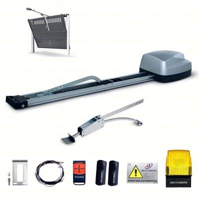 DIEFFEMATIC Kit Uniko 100kg 24v + Access Porta Basculante Contrappesi Garage Box Automazione DIEFFEMATIC Kit Uniko 100kg 24v + Access Porta Basculante Contrappesi Garage Box Automazione