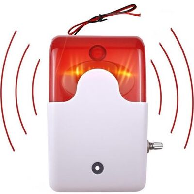 OEM Allarme Acustico Lampeggiante Da 12 V 110 Db, Allarme Regolabile, Dispositivo Di Segnalazione Di Sicurezza Per Luoghi Pubblici, Evacuazione Di Emergenza OEM Allarme Acustico Lampeggiante Da 12 V 110 Db, Allarme Regolabile, Dispositivo Di Segnalazione Di Sicurezza Per Luoghi Pubblici, Evacuazione Di Emergenza