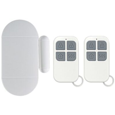 LABLANC Allarme Per Porte, Rilevatore Di Apertura Porte Con Potente Sirena Da 130 Db, Allarme Magnetico Wireless Per Porte E Finestre LABLANC Allarme Per Porte, Rilevatore Di Apertura Porte Con Potente Sirena Da 130 Db, Allarme Magnetico Wireless Per Porte E Finestre