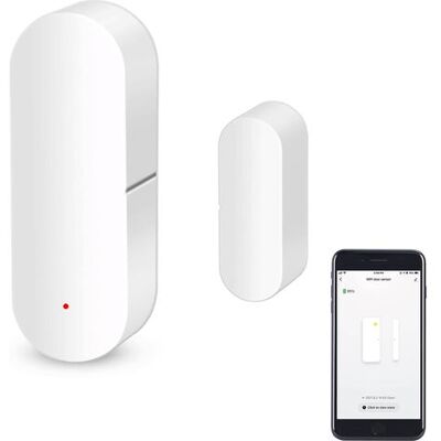 OEM Sensore Di Contatto Wifi Per Porte E Finestre, Allarme Wireless, Compatibile Con Alexa E Google Assistant, Non Richiede Hub, Confezione Da 1. OEM Sensore Di Contatto Wifi Per Porte E Finestre, Allarme Wireless, Compatibile Con Alexa E Google Assistant, Non Richiede Hub, Confezione Da 1.