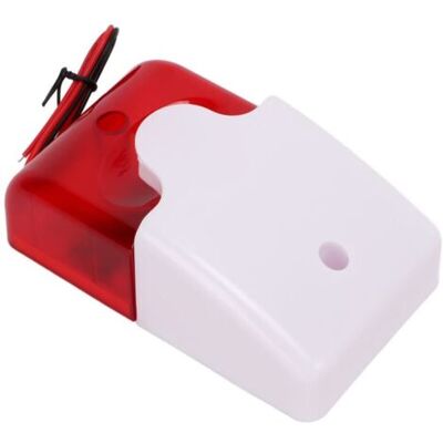 FOCTRO Avvisatore Di Sicurezza Antiurto, Con Funzione Di Allarme Acustico E Ottico, Luce Stroboscopica Rossa E Sirena Lampeggiante Per Ospedali, Scuole E Crocicchi (220 V) FOCTRO Avvisatore Di Sicurezza Antiurto, Con Funzione Di Allarme Acustico E Ottico, Luce Stroboscopica Rossa E Sirena Lampeggiante Per Ospedali, Scuole E Crocicchi (220 V)