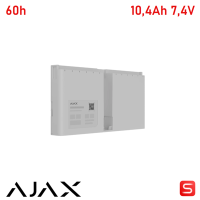AJAX 149037 - Superior - Superior Internal Battery (60h) - Colore White - Sicurezza Professionale AJAX 149037 - Superior - Superior Internal Battery (60h) - Colore White - Sicurezza Professionale