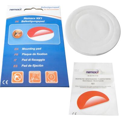 NEMAXX - NX1 - Quickfix Pad - Supporto rilevatore di fumo NEMAXX - NX1 - Quickfix Pad - Supporto rilevatore di fumo