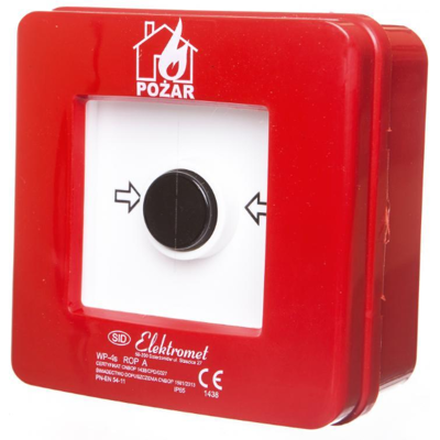 ELEKTROMET Interruttore Allarme Antincendio Wp-4s /fire/ 921412 ELEKTROMET Interruttore Allarme Antincendio Wp-4s /fire/ 921412