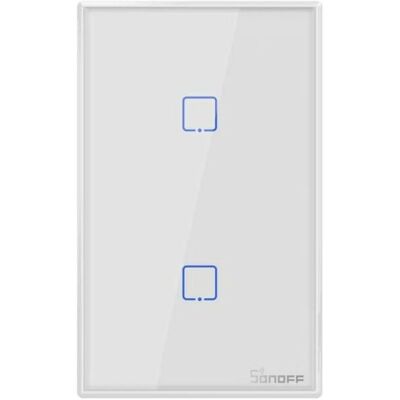SONOFF Tous2c Interruttore 2 Touch Wifi Parete Interruttore Luce Senza Fili 2 Gang Interruttore Di Tempo Controllo Remoto Di Lampadine Compatibile Con Alexa, Google Home - SONOFF Tous2c Interruttore 2 Touch Wifi Parete Interruttore Luce Senza Fili 2 Gang Interruttore Di Tempo Controllo Remoto Di Lampadine Compatibile Con Alexa, Google Home -