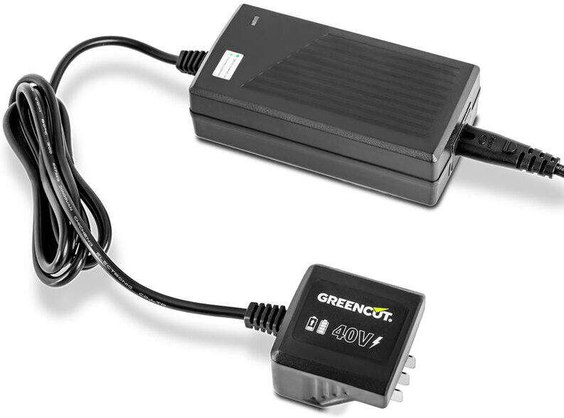 GREENCUT Caricabatterie per batterie al litio, compatibile utensili giardinaggio 40V -  CBT400L