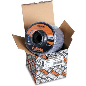 Beta 11202b - Dischi Lamellari Abrasivi Per Smiragliatrice Con Tela Abrasiva Allo Zirconio Con Lamella Doppia E Supporto In Plastica, 10 Unità, Diametro 125 Mm, Spessore 40 Mm E Foro Da 22,23 Mm - Beta 11202b - Dischi Lamellari Abrasivi Per Smiragliatrice Con Tela Abrasiva Allo Zirconio Con Lamella Doppia E Supporto In Plastica, 10 Unità, Diametro 125 Mm, Spessore 40 Mm E Foro Da 22,23 Mm -