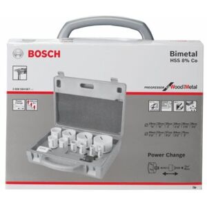 Bosch 2608584667 - Set di seghe a tazza Progressor - Metallo, Acciaio, Alluminio, Plastica, Cartongesso - Accessori Multi-Tool Oscillante Bosch 2608584667 - Set di seghe a tazza Progressor - Metallo, Acciaio, Alluminio, Plastica, Cartongesso - Accessori Multi-Tool Oscillante
