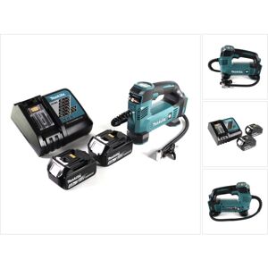 Makita Compressore A Batteria Dmp 180 Rm 18 V 8,3 Bar + 2x Batteria 4,0 Ah + Caricabatterie Makita Compressore A Batteria Dmp 180 Rm 18 V 8,3 Bar + 2x Batteria 4,0 Ah + Caricabatterie