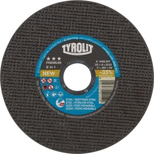 TYROLIT Disco Da Taglio Troncatrice Rinforzata - Diametro Ø: 230x1,9x22 Mm TYROLIT Disco Da Taglio Troncatrice Rinforzata - Diametro Ø: 230x1,9x22 Mm