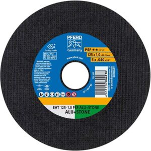 PFERD Tools Psf Alu+stone 61819015 Disco Di Taglio Dritto 125 Mm 10 Pz. Alluminio, Metalli Non Ferrosi PFERD Tools Psf Alu+stone 61819015 Disco Di Taglio Dritto 125 Mm 10 Pz. Alluminio, Metalli Non Ferrosi