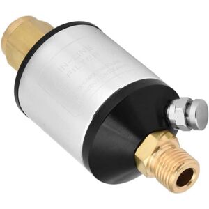 LIIYIELA Filtro Di Ingresso E Uscita Del Compressore D'Aria Da 1/4" Npt, Separatore D'Acqua, Essiccatore Del Compressore D'Aria Con Valvola Di Scarico Per Utensili Pneumatici, Taglierine Al Plasma, Linee Dell' LIIYIELA Filtro Di Ingresso E Uscita Del Compressore D'Aria Da 1/4" Npt, Separatore D'Acqua, Essiccatore Del Compressore D'Aria Con Valvola Di Scarico Per Utensili Pneumatici, Taglierine Al Plasma, Linee Dell'