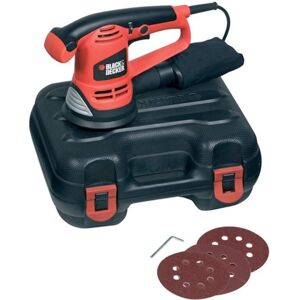 Black & Decker - Black&decker Levigatrice Rotorbitale 480w Velocità (rpm) Di 4000-11000 Black & Decker - Black&decker Levigatrice Rotorbitale 480w Velocità (rpm) Di 4000-11000