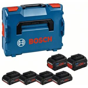 Bosch Pacco Batteria 4x Procore18v 4,0ah + 2x Procore18v 8,0ah Bosch Pacco Batteria 4x Procore18v 4,0ah + 2x Procore18v 8,0ah