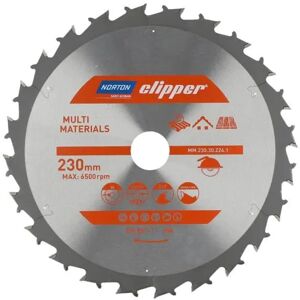 Lama Circolare Norton Clipper 230mm Multi Material - Demolizione Lama Circolare Norton Clipper 230mm Multi Material - Demolizione