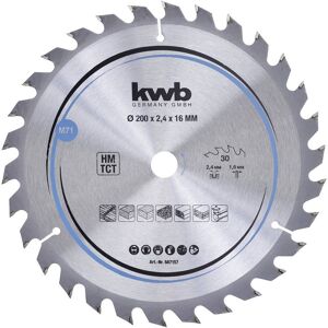 kwb 587157 Lama Circolare In Metallo Duro 200 X 16 Mm 1 Pz. - kwb 587157 Lama Circolare In Metallo Duro 200 X 16 Mm 1 Pz. -