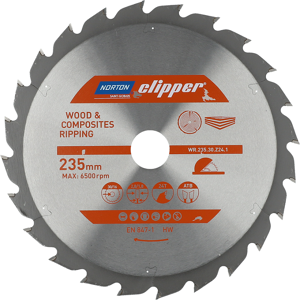 Lama da sega Norton Clipper 70184608062 - Diametro 235mm Lama da sega Norton Clipper 70184608062 - Diametro 235mm