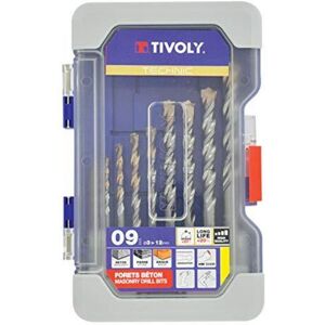 TIVOLY • Ranger T9 Box Slr Punte Per Calcestruzzo Graduate Da Ø 3 A 12 Mmtechnic TIVOLY • Ranger T9 Box Slr Punte Per Calcestruzzo Graduate Da Ø 3 A 12 Mmtechnic