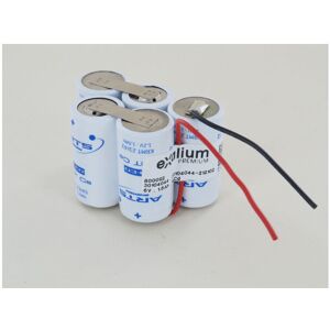 SAFT Batterie Ni-cd 6v 1.6ah Trapèze + Fils (800092) SAFT Batterie Ni-cd 6v 1.6ah Trapèze + Fils (800092)