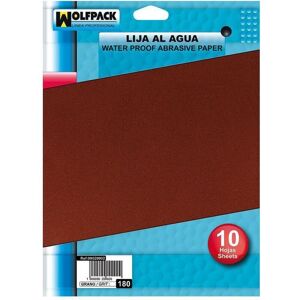 MAURER Carta Vetrata Ad Acqua Grana 180 (confezione Da 10 Fogli) MAURER Carta Vetrata Ad Acqua Grana 180 (confezione Da 10 Fogli)