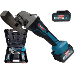 TRADE SHOP TRAESIO - Smerigliatrice Angolare A Batteria Flex Disco 100/125mm 68v 4ah 8500rpm Mod.8116 - TRADE SHOP TRAESIO - Smerigliatrice Angolare A Batteria Flex Disco 100/125mm 68v 4ah 8500rpm Mod.8116 -