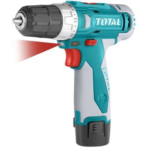 TOTAL Trapano Con 2 Batterie E 2 Punte - TOTAL Trapano Con 2 Batterie E 2 Punte -