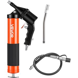 VEVOR Pistola Per Grasso Pneumatica 6000 Psi Ad Alta Pressione, Kit Pistola Per Grasso Con Impugnatura Capacita Di 0,4 L Con Tubi, 2 Ugelli Piatti Per Uso Automobilistico Nautico VEVOR Pistola Per Grasso Pneumatica 6000 Psi Ad Alta Pressione, Kit Pistola Per Grasso Con Impugnatura Capacita Di 0,4 L Con Tubi, 2 Ugelli Piatti Per Uso Automobilistico Nautico