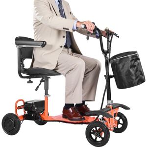 VEVOR Scooter Elettrico A 4 Ruota Pieghevole, Fuoristrada, Capacita Di Salita Di 8°, Capacita Di Carico Di 120 Kg, Con Batteria Al Litio Da 48 V 5,2 Ah, Scooter Per Adulti, Anziani, Disabili VEVOR Scooter Elettrico A 4 Ruota Pieghevole, Fuoristrada, Capacita Di Salita Di 8°, Capacita Di Carico Di 120 Kg, Con Batteria Al Litio Da 48 V 5,2 Ah, Scooter Per Adulti, Anziani, Disabili