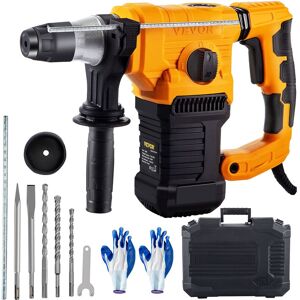 VEVOR Trapano A Percussione Rotante Elettrico 1500w Trapano A Percussione A Filo 220v Sds Plus 32mm Con La Maniglia Regolabile A 360 ° Trapano A Velocita A Vuoto 850 Rpm 4200 Bpm Con Punte Da Trapano VEVOR Trapano A Percussione Rotante Elettrico 1500w Trapano A Percussione A Filo 220v Sds Plus 32mm Con La Maniglia Regolabile A 360 ° Trapano A Velocita A Vuoto 850 Rpm 4200 Bpm Con Punte Da Trapano