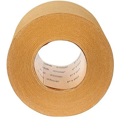 3M 255P Rotolo di carta abrasiva - P180, 115x50m, Serie 255P 3M 255P Rotolo di carta abrasiva - P180, 115x50m, Serie 255P