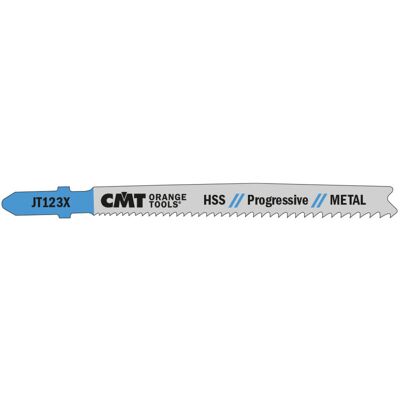 CMT - JT123X-5 - HSS - 100x1.2-2.6x21 - Jigsaw blade CMT - JT123X-5 - HSS - 100x1.2-2.6x21 - Jigsaw blade