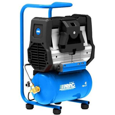 ABAC Compressore 6 Litri Hp1 M C1 Start Silent Os10p ABAC Compressore 6 Litri Hp1 M C1 Start Silent Os10p