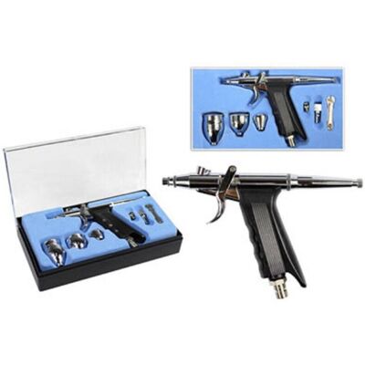 Trade Shop Kit Aerografo in Acciaio - Arte unghie e corpo Trade Shop Kit Aerografo in Acciaio - Arte unghie e corpo