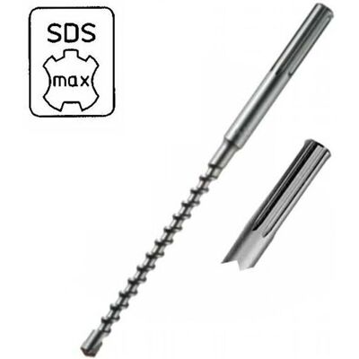 Fresa SDS Max Alpen - 24,00x400x520 mm Fresa SDS Max Alpen - 24,00x400x520 mm