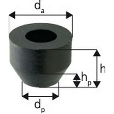 AMF - Cappuccio Protettivo, Vite, Formato: 0/0 + 0, Oc 7 Millimetri, Filetto M4, D 1: 11 Mm D 2: 7 Mm, H 1: 8.5 Mm H 2: 4,2 Millimetri AMF - Cappuccio Protettivo, Vite, Formato: 0/0 + 0, Oc 7 Millimetri, Filetto M4, D 1: 11 Mm D 2: 7 Mm, H 1: 8.5 Mm H 2: 4,2 Millimetri