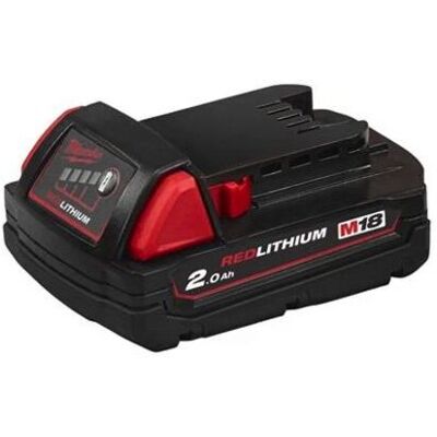 Milwaukee - Batteria M18b2 18v 2,0ah 4002395377237 Milwaukee - Batteria M18b2 18v 2,0ah 4002395377237