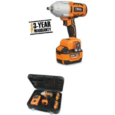 Beta 1984/k1200 Avvitatore Ad Impulsi Reversibile 1/2" Brushless 20 V Beta 1984/k1200 Avvitatore Ad Impulsi Reversibile 1/2" Brushless 20 V