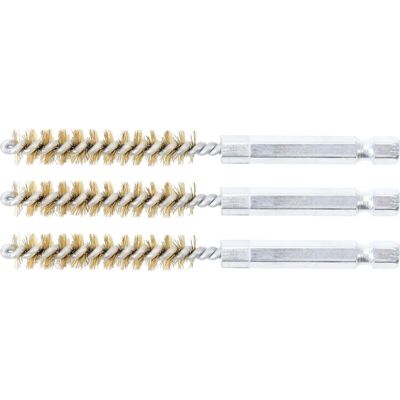 BGS TECHNIC Spazzola In Ottone 9 Mm 6,3 Mm (1/4') 3 Pz. BGS TECHNIC Spazzola In Ottone 9 Mm 6,3 Mm (1/4') 3 Pz.