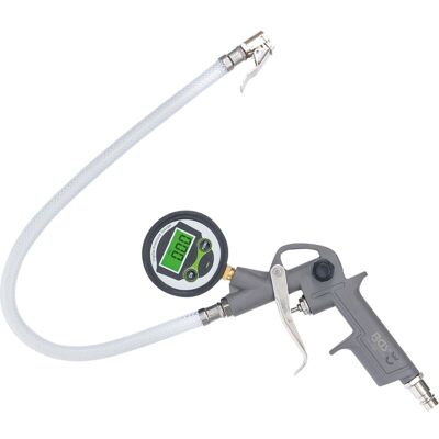 BGS TECHNIC Pistola Pneumatica Per Gonfiaggio Gomme Digitale 0 - 8 Bar BGS TECHNIC Pistola Pneumatica Per Gonfiaggio Gomme Digitale 0 - 8 Bar