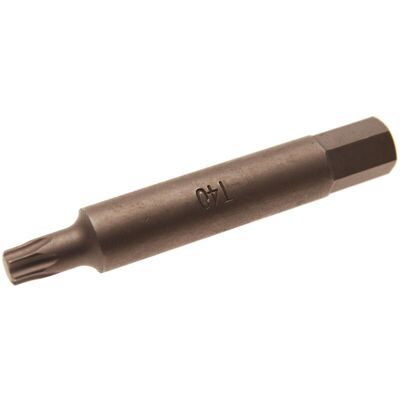 BGS TECHNIC Inserto Lunghezza 75 Mm Attacco Esagono Esterno 10 Mm (3/8') Profilo A T (per Torx) T40 BGS TECHNIC Inserto Lunghezza 75 Mm Attacco Esagono Esterno 10 Mm (3/8') Profilo A T (per Torx) T40