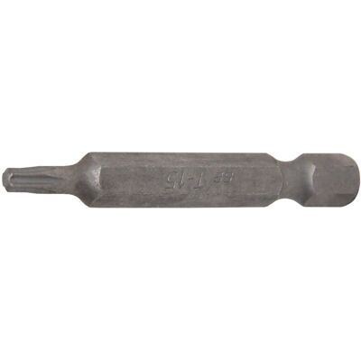 BGS TECHNIC Inserto Lunghezza 50 Mm Attacco Esagono Esterno 6,3 Mm (1/4") Profilo A T (per Torx) T15 BGS TECHNIC Inserto Lunghezza 50 Mm Attacco Esagono Esterno 6,3 Mm (1/4") Profilo A T (per Torx) T15