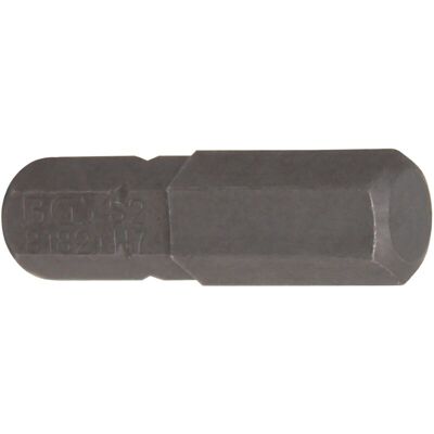 BGS TECHNIC Inserto Lunghezza 25 Mm Attacco Esagono Esterno 6,3 Mm (1/4") Esagono Interno 7 Mm BGS TECHNIC Inserto Lunghezza 25 Mm Attacco Esagono Esterno 6,3 Mm (1/4") Esagono Interno 7 Mm