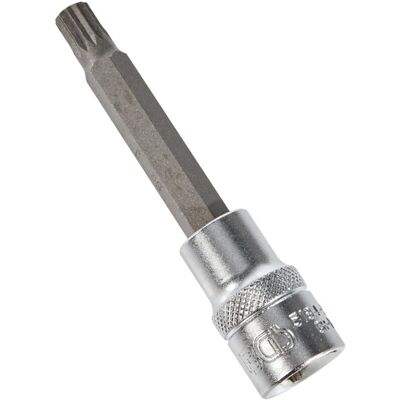 BGS TECHNIC Chiave A Bussola Lunghezza 100 Mm 12,5 Mm (1/2') Poligonale Interno (per Xzn) M9 BGS TECHNIC Chiave A Bussola Lunghezza 100 Mm 12,5 Mm (1/2') Poligonale Interno (per Xzn) M9