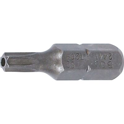 BGS TECHNIC Inserto Lunghezza 25 Mm Attacco Esagono Esterno 6,3 Mm (1/4') Profilo A T (per Torx) Con Alesatura T20 BGS TECHNIC Inserto Lunghezza 25 Mm Attacco Esagono Esterno 6,3 Mm (1/4') Profilo A T (per Torx) Con Alesatura T20