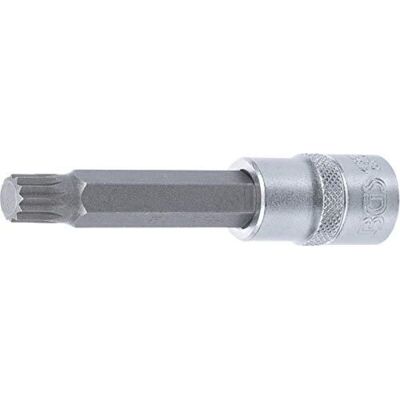 BGS TECHNIC Chiave A Bussola Lunghezza 100 Mm 12,5 Mm (1/2') Poligonale Interno (per Xzn) M12 BGS TECHNIC Chiave A Bussola Lunghezza 100 Mm 12,5 Mm (1/2') Poligonale Interno (per Xzn) M12
